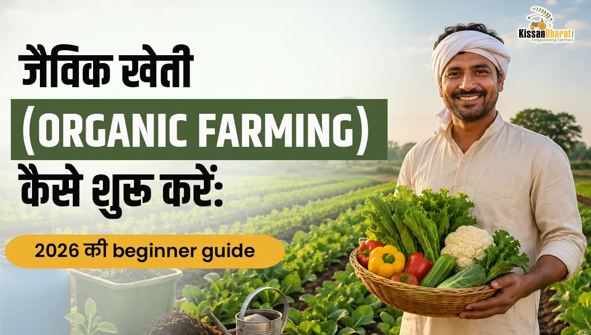 जैविक खेती (Organic Farming) कैसे शुरू करें: 2026 का Beginner Guide