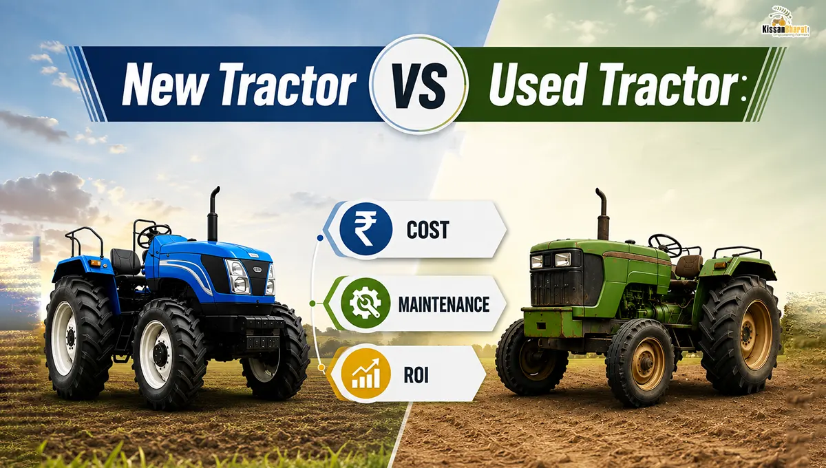 New Tractor vs Used Tractor: Cost, Maintenance, and ROI